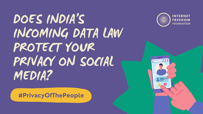 Incoming data law social media