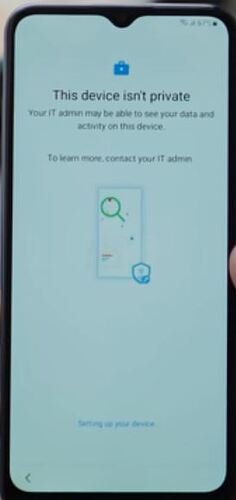 Phone not private
