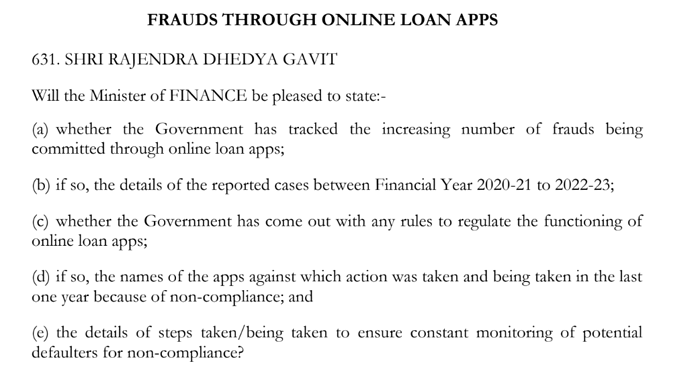 Online Loan Apps Question